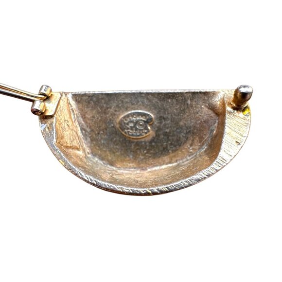 Vintage 60s Original by Robert Watermelon Hair Clip  Hand Painted Signed… - Picture 10 of 12